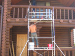 Wood houses, log homes