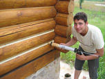 Wood houses, log homes