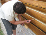 Wood houses, log homes