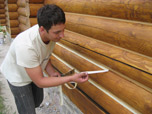 Wood houses, log homes