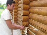 Wood houses, log homes