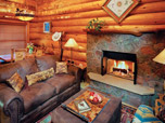 Wood houses interior