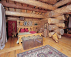 Wood houses interior