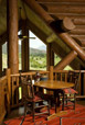 Wood houses interior