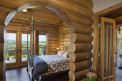Wood houses interior