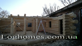 Portfolio/Slate-roofed log house