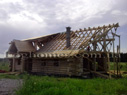 Portfolio/Slate-roofed log house