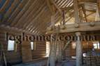 Portfolio/Slate-roofed log house