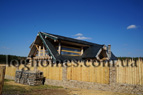 Portfolio/Slate-roofed log house