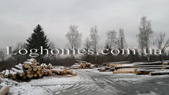 Portfolio/Slate-roofed log house