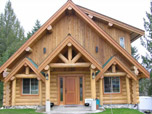 Wood houses, Log homes