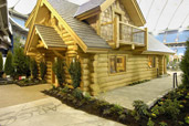 Wood houses, Log homes