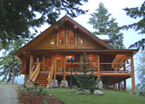 Wood houses, Log homes