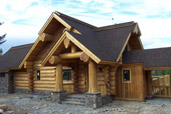 Wood houses, Log homes