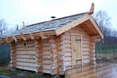 Wood houses, Log homes
