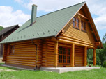 Wood houses, Log homes