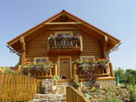 Wood houses, Log homes