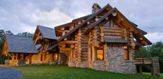 Wood houses, Log homes