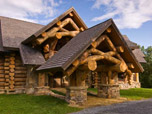 Wood houses, Log homes