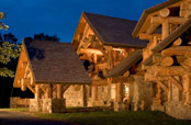 Wood houses, Log homes