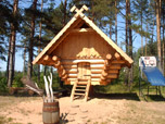 Wood houses, Log homes