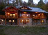Wood houses, Log homes