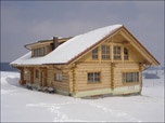 Wood houses, Log homes