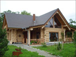 Wood houses, Log homes