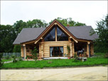Wood houses, Log homes