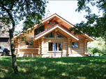 Wood houses, Log homes