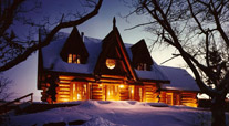 Wood houses, Log homes