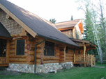 Wood houses, Log homes