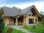 Wood houses, Log homes