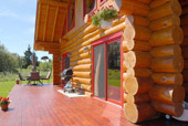 Wood houses, Log homes