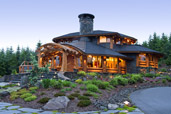 Wood houses, Log homes